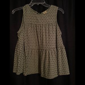Tank top blouse